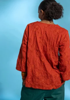 Bluse „Clementine“ aus Bio-Baumwolle