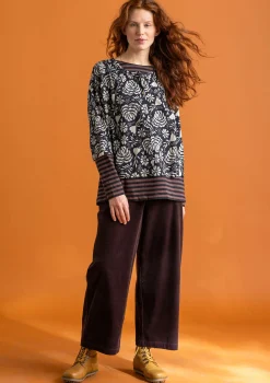 Cordhose aus Bio-Baumwolle/Elasthan