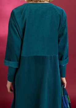 Cordkleid aus Bio-Baumwolle/Elasthan