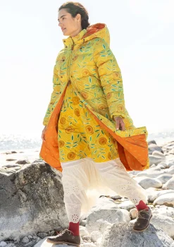 Daunenmantel „Bhumika“ aus Recycling-Polyester/Daunen