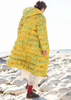 Daunenmantel „Bhumika“ aus Recycling-Polyester/Daunen