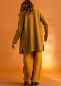 Gestrickter Blazer aus gefilzter Bio-Wolle