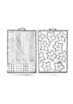 Gästehandtuch „Flow“ aus Bio-Baumwolle (2er-Pack)