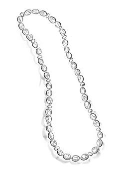 Halskette „Strandfynd“ aus Recycling-Glas/Recycling-Keramik