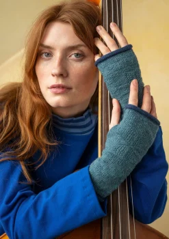 Handstulpen „Vega“ aus Recycling-Wolle/Lammwolle