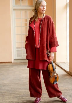 Hose aus Leinengewebe