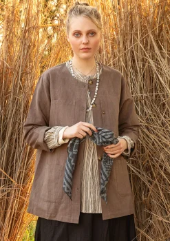 Jacke aus Leinen/Bio-Baumwolle