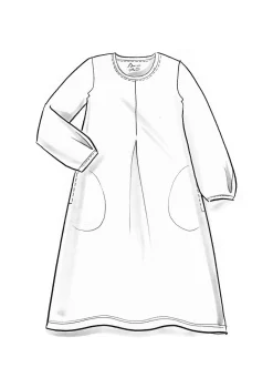 Jerseykleid „Ylva“ aus Bio-Baumwolle/Elasthan