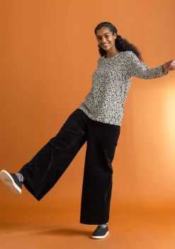 Jerseyshirt „Ylva“ aus Bio-Baumwolle/Elasthan