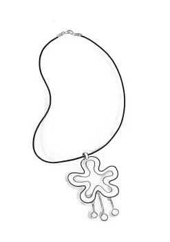 Kettenanhänger „Orchid“ aus Silber