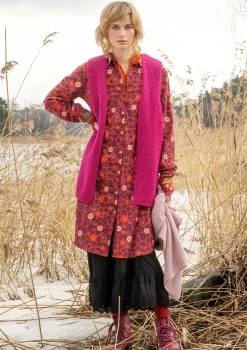 Kleid „Borealis“ aus Bio-Baumwollgewebe