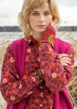 Kleid „Borealis“ aus Bio-Baumwollgewebe