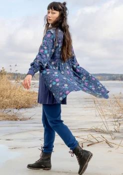 Kleid „Borealis“ aus Bio-Baumwollgewebe