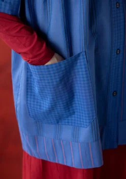 Künstlerbluse „Sofia“ aus Bio-Baumwolle