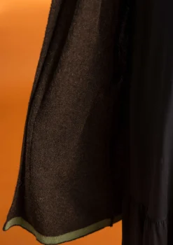 Langstrickjacke aus Alpakagemisch