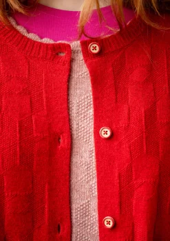 Langstrickjacke „Capella“ aus Lammwolle