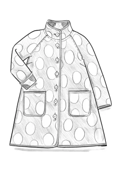 Mantel „Stone“ aus Wollmischgewebe