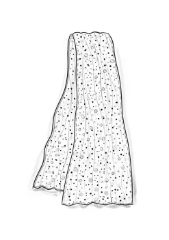 Schal „Hedda“ aus Bio-Baumwolle