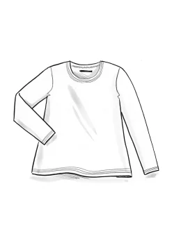 Shirt „Sigrid“ aus Bio-Baumwolle/Lyocell