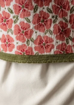 Strickjacke „Anemone“ aus Bio-Wolle