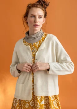 Strickjacke aus Bio-Wolle