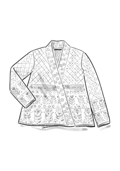 Strickjacke „Edda“ aus Recycling-Wollgemisch