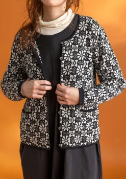 Strickjacke „Freja“ aus Bio-/Recycling-Baumwolle