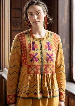 Strickjacke „Maria“ aus Bio-/Recycling-Baumwolle