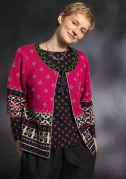 Strickjacke „Noon“ aus Wolle/Lyocell