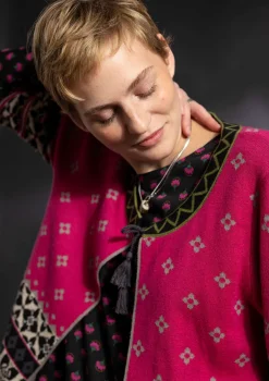 Strickjacke „Noon“ aus Wolle/Lyocell