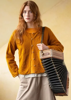 Strickjacke „Nova“ aus Lammwolle