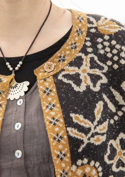 Strickjacke „Rashmi“ aus Bio-Baumwolle