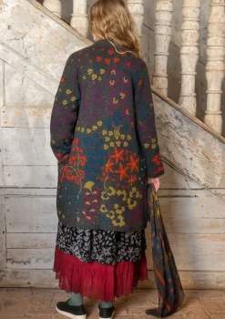 Strickmantel „Saga“ aus Recycling-Wolle