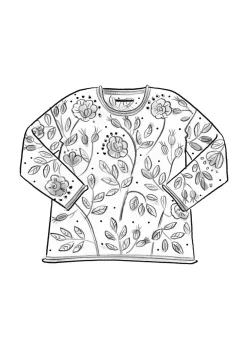 Strickpullover „Nyponros“ aus Bio-/Recycling-Baumwolle