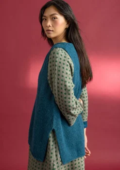 Strickweste aus Alpakagemisch