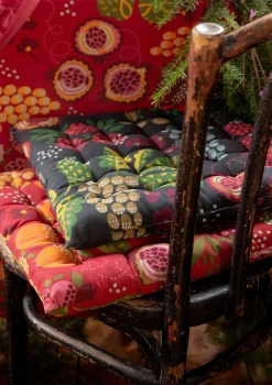 Stuhlkissen „Fruits“ aus Bio-Baumwolle