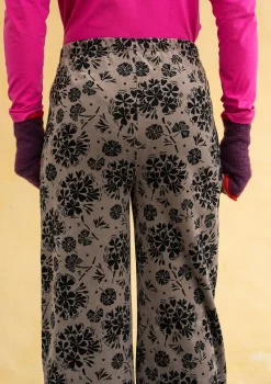 Velourshose „Selma“ aus Bio-Baumwolle/Recycling-Polyester