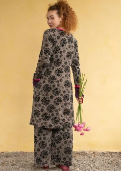 Velourskleid „Selma“ aus Bio-Baumwolle/Recycling-Polyester