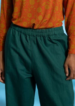 Webhose aus Bio-Baumwolle/Leinen