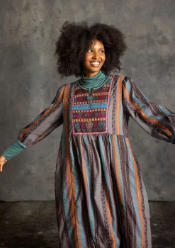 Webkleid „Jaipur“ aus Wolle/Baumwolle