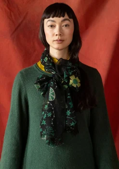 Webschal „Fyrverkeri“ aus Wolle