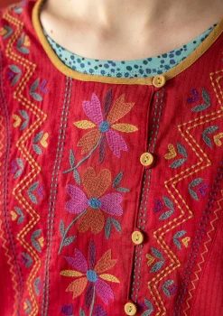 Webtunika „Wanja“ aus Bio-Baumwolle