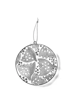 Weihnachtskugel „Gnistra“ aus Papiermaschee