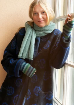 Wendemantel „Aria“ aus gefilztem Wollstrick